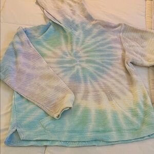 Tie-Dye Pastel Hooded Kids Pullover
